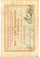 10 Gold-Pfg. Weigel`sche Hof - & Reg.- Buchdruckerei, Mengeringhsn.  Landesdirektor & Dom�nenkammer Land Waldeck wertbest�ndiges Notgeld averssmall.jpg