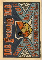 100 Pfennig Louis Koch , Halberstadt Sportverein 09 Corbach Serienschein reverssmall.jpg