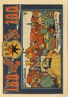 100 Pfennig Louis Koch , Halberstadt Sportverein 09 Corbach Serienschein averssmall.jpg