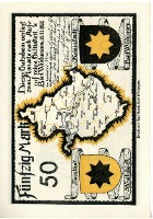 50 Mark Paul Pusch, Bad Wildungen Kreis der Eder Bad Wildungen Gro�notgeld averssmall.jpg