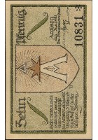 10 Pfg Louis Koch , Halberstadt Stadt Arolsen Serienschein averssmall.jpg