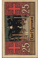 25 Pfg Louis Koch , Halberstadt Kreis Pyrmont Serienschein reverssmall.jpg